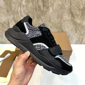 Luxury Men's High <b>Top</b> Sporty Canvas <b>PVC</b> Sneakers Spring Autumn Casual Trainer Walking Leisure Slip-On B22 B30 - Product Image 3