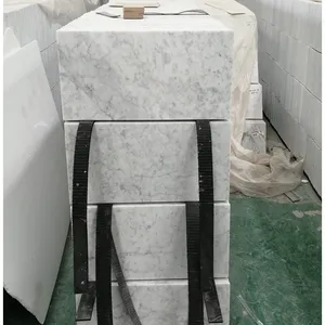 Marble Tile For Home Decoration Factory Price Imported Italian Carrara White Modern Luxury Tiles Home Office Polished 100 Piece
