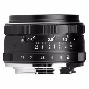 เลนส์มุมกว้าง Meike 35 มม. F1.7 รูรับแสงกว้าง โฟกัสแบบแมนนวล รองรับ APS-C เหมาะสำหรับกล้องมิเรอร์เลส Canon/Sony/<span class=keywords><strong>Nikon</strong></span>/Fuji/4/3 Bayonet - Product Image 3