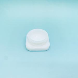 Mini pot en verre de 9 ml avec couvercle en plastique blanc résistant aux enfants, emballage cosmétique pour huile pour le visage, crème, capacités de 9 g disponibles - Product Image 3