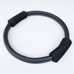 Anneaux de yoga XL Ring Fitness Circle avec poignées rembourrées pour tonifier les <span class=keywords><strong>bras</strong></span>, les cuisses et le tronc, anneaux de yoga pour femmes, entraînement musculaire - Product Image 3