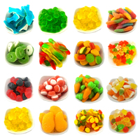 Prix d'usine Marque privée Bonbons et sucrés Bonbons gommeux fructueux Bonbons de confiserie Vente en gros