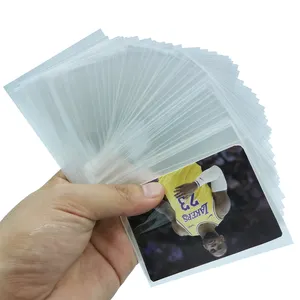 Custom Printing 100 pcs / Pack PP plastic Trading Card Sleeves 66*91mm Trading Penny Sleeves