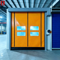 Porte à enroulement rapide Bolang, porte industrielle automatique en PVC, auto-réparatrice, à enroulement rapide, à haute vitesse, réduction du bruit, anti-poussière, anti-insectes