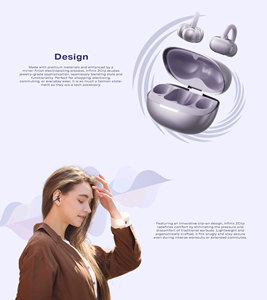 หูฟังไร้สาย Infinix ZCLip <span class=keywords><strong>XE4</strong></span> EU สีเทาเข้ม พร้อมระบบตัดเสียงรบกวน - Product Image 3