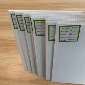 White PP Hollow 4X8 Honeycomb Polion <b>Sheets</b> Corrugated <b>Plastic</b> Corex - Product Image 4
