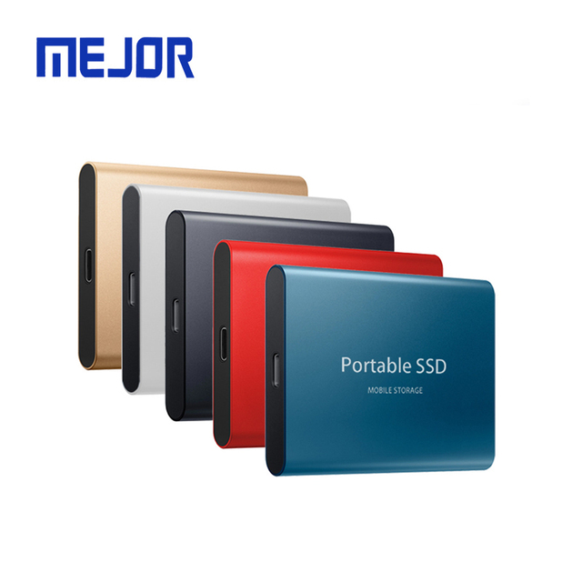 Custom OTG-32 Portable SSD 2TB Type-C Dual Pendrive 2-in-1 External Metal Usb-A & C Hard Drive
