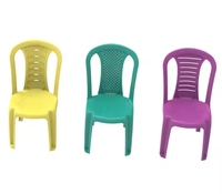 Fauteuils en plastique personnalisés OEM Chaises de salle à manger en rotin Fournisseur de moulage par injection de plastique de haute précision