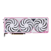 Carte graphique RTX 5060 8 Go GDDR7 haute performance blanche pour une configuration PC esthétique