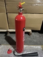 Extincteur à dioxyde de carbone 10 lb (5 kg) certifié CE ISO, système d'extinction d'incendie au gaz de dioxyde de carbone