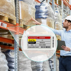Nouveauté : Étiquette de rayon électronique 2,13 pouces, système de rayonnage pour entrepôt, étiquette de prix électronique ESL, étiquette E-Ink E-Paper - Product Image 1