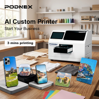 Impresora de Inyección de Tinta UV PodNEX A1 para Carcasas de Teléfono Personalizadas con Pantalla Táctil y Conectividad Wi-Fi