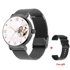 DT4 Nouvelle montre intelligente Étanche Toujours-on Affichage BT Appel Charge sans fil Rappel du cycle <span class=keywords><strong>menstruel</strong></span> Montre intelligente pour femmes - Product Image 4