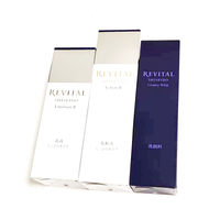Kotak hadiah kustom Logo mewah kotak kemasan daur ulang kemasan kosmetik lipat atas dan ujung kotak kertas untuk Makeup kemasan mewah