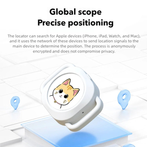 Mini Smart Satellite 4G en tiempo real Pet Health Rastreador de ubicación GPS oculto y tipo de collar para perro gato Ios - Product Image 4