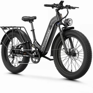 Bicicleta Eléctrica de Montaña para Adultos, 48V 17.5Ah, Batería de Litio, Motor en la Rueda Trasera, Cuadro de Aleación de Aluminio, Neumáticos Todoterreno de 26 x 4.0 Pulgadas - Product Image 5