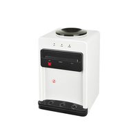 Distributeur d'eau de bureau chaud/froid 550W avec réservoir en acier inoxydable, refroidissement électronique, compact, mini, pour la maison, la cuisine, le bureau