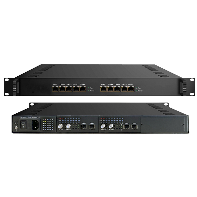 Tuoying 48-in-1 IP to CATV DVBT/ATSC/ISDB-T RF Modulator with TS Re-multiplexing