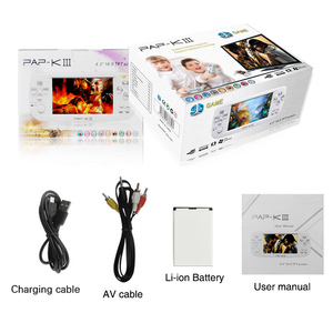 4.3 Inch 64 Bit Xây Dựng Trong 11000 Trò Chơi <span class=keywords><strong>PAP</strong></span> K3 Cầm Tay Trò Chơi Máy Nghe Nhạc HD Xách Tay <span class=keywords><strong>PAP</strong></span>-KIII Giao Diện Điều Khiển - Product Image 2