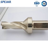Forets en carbure Spejar 2,0-25 mm à refroidissement externe/intérieur pour perçage de métaux, finition zinc/oxyde noir/brute, garantie 3 ans