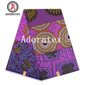 Nuevo diseño, venta al por mayor, diseño popular de lujo, estampados africanos, tela de cera <span class=keywords><strong>Real</strong></span> auténtica - Product Image 2