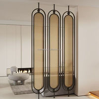 Conception de décoration personnalisée cloison de séparation panneau décoratif écran pour chambre à coucher intérieur restaurant écrans de séparation