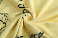 Offre Spéciale personnalisable Portable 100% Polyester bébé jalon polaire couverture portable jalon Swaddle