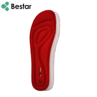 Semelles en mousse à mémoire de forme Bestar, semelles souples avec coussinets de massage 4D, respirantes et confortables pour hommes et femmes, pour la marche quotidienne