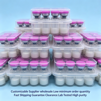 Bouteille en verre, poudre bleue, polypeptide de glutathion, matières premières cosmétiques, soin anti-rides, garantie de dédouanement, entrepôt aux États-Unis