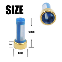 Microfiltro de inyector de combustible de gasolina para Universal 6*3*13mm