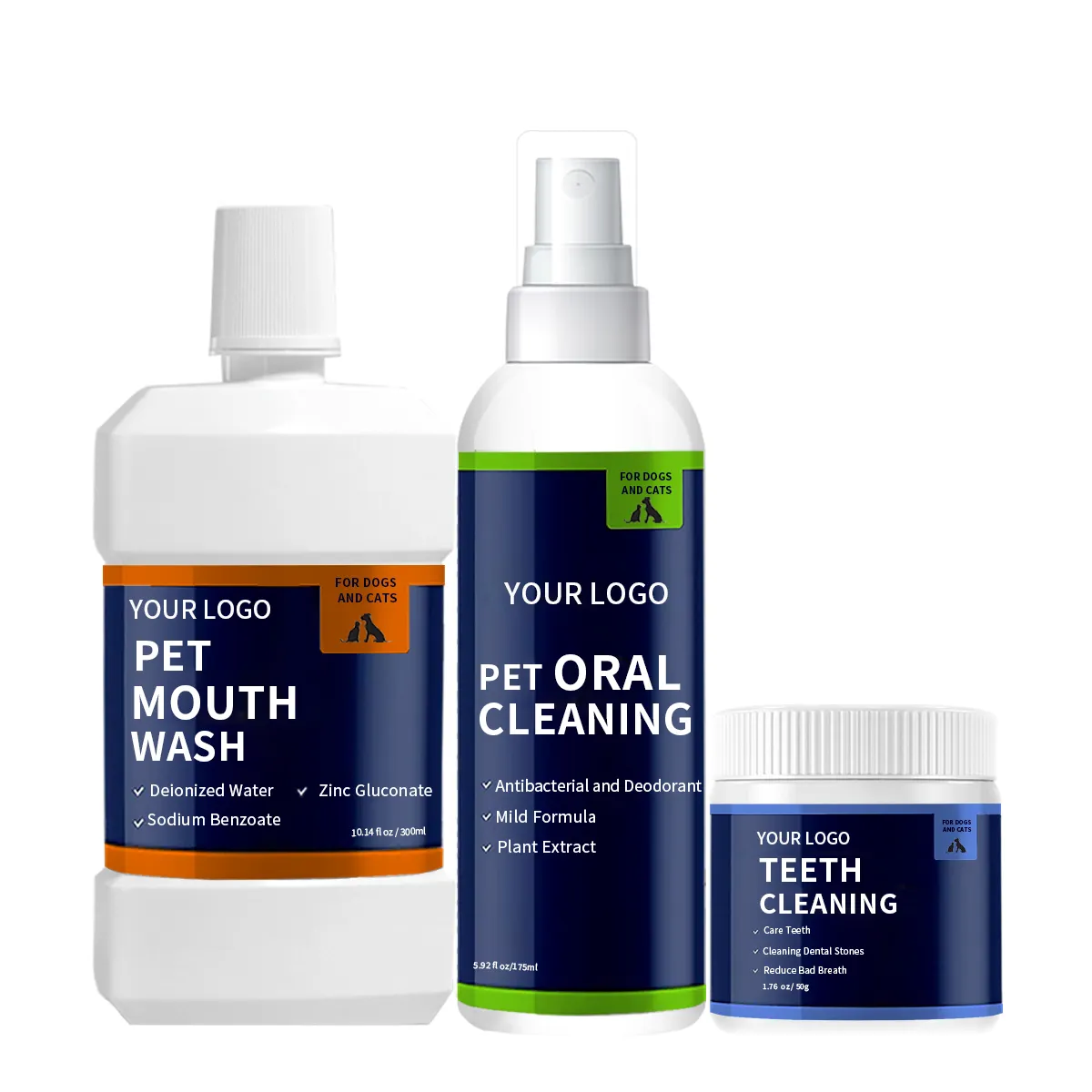 Best Manufacturer OEM ODM PET Teeth Cleaning Powder teeth cleaning pet products for pet cleaning teeth set