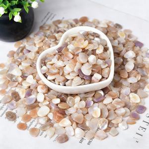 Puces de nacre concassées en pierre naturelle pour revêtement de sol en terrazzo extérieur pour parcs - Product Image 1