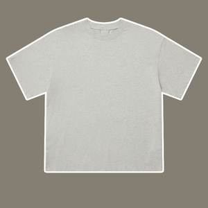 MT2758 Wholesale Custom Heavy Weight 320 Gsm 100% Cotton Drop Shoulder Basic Oversized T-Shirts for Men for Women - Product Image 6