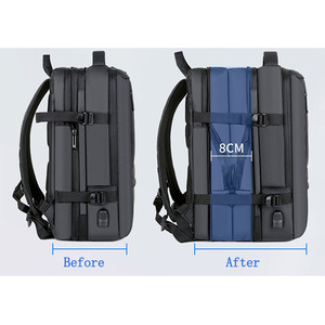 Thiết Kế Mới Sinh Thái Các Nhà Sản Xuất Trực Tiếp Bền Không Thấm Nước Máy Tính Xách Tay Ba Lô Với Cổng USB Công Suất Lớn Du Lịch Người Đàn Ông Của Túi Máy Tính - Product Image 6