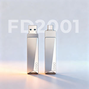 Unidad Flash USB 3.0 Tipo-C de Doble Interfaz Metálica de Alta Velocidad 2026, <span class=keywords><strong>32GB</strong></span>/64GB/128GB OTG para Teléfono, iPhone, <span class=keywords><strong>MacBook</strong></span>, Laptop, Tablet - Product Image 4