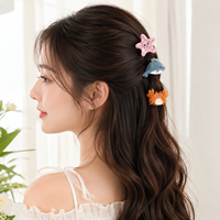 Nouveauté : Pinces à cheveux miniatures en acétate, motif animaux marins, design personnalisé, pour femmes, idéales pour les vacances à la plage – Vente en gros