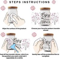 Stampa Personalizzata su Tazza con Nome, Design Trasparente per Regalo Insegnante, Proposta Damigella d'Onore, Compleanno, Tazze e Ordini per Piccoli Negozi
