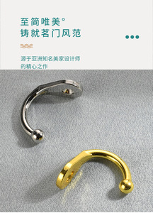 Single-hole Zinc Alloy Detachable Hanging Hook for Kitchen Wall-Mounted Use - Product Image 2