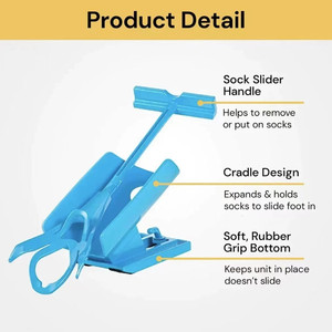 Aide à l'enfilage et au retrait des chaussettes de compression pour personnes âgées - Product Image 3