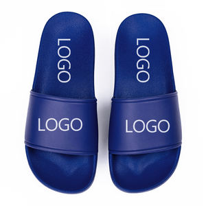 รองเท้าแตะพีวีซีแบบสวมสำหรับชายและหญิง พิมพ์โลโก้ตามสั่ง เหมาะสำหรับใส่ชายหาด ฤดูร้อน ลวดลายนูน ใช้ได้ทั้งกลางแจ้งและในบ้าน - Product Image 2