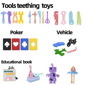 Jouet <span class=keywords><strong>de</strong></span> <span class=keywords><strong>dentition</strong></span> pour bébé en silicone personnalisé, 3-24 mois, télécommande, silicone <span class=keywords><strong>de</strong></span> qualité alimentaire, gel pour les dents, fabriqué en Chine - Product Image 5