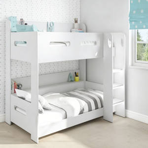 Wooden <b>Bunk</b> <b>Bed</b> For Students Children's <b>Bed</b> High And Low <b>Bed</b> <b>Bunk</b> <b>Bed</b> Ladder Cabinet Solid Wood - Product Image 2