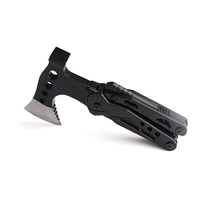 Multi Tool 16 en 1 Accessoires de Camping Marteau pour Voyage Camping Randonnée Chasse Escalade Outil Kit