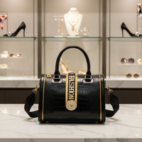 Sac à main tendance 2026 pour femme, imprimé crocodile, grande capacité, sac de qualité pour femme, fabricant, 29 cm