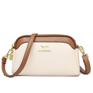 Sac bandoulière en cuir PU à carreaux pour femme, sac à main de luxe de marque, sac à main tendance pour femme - Product Image 4