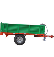 Camion à benne arrière hydraulique de remorque de tracteur de ferme du contrat 4ton de produits chinois
