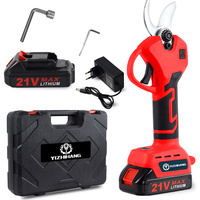 APS14 Elektrische Oplaadbare Lithium-Ion Accu Snoeischaar Draadloos Handzaam Met Borstelloze Motor Aluminium Bladen 25mm Snijcapaciteit