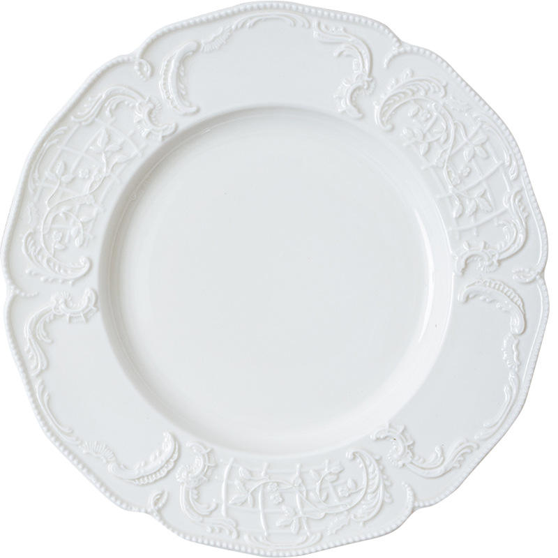 Assiette blanche