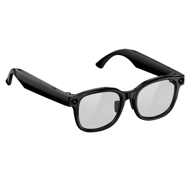 Smart AI Agent Glasses Integrated with DeepSeek ChatGPT Multimodal Interaction 4K Camera Wireless Audio Sunglasses