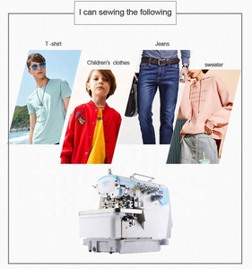 Nuova <span class=keywords><strong>Macchina</strong></span> da Cucire Overlock ad Alta Velocità a Tre, Quattro o Cinque Fili Jack <span class=keywords><strong>C3</strong></span> per Maglioni - Product Image 6
